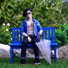 Шигео и Эсфирь - встреча в парке