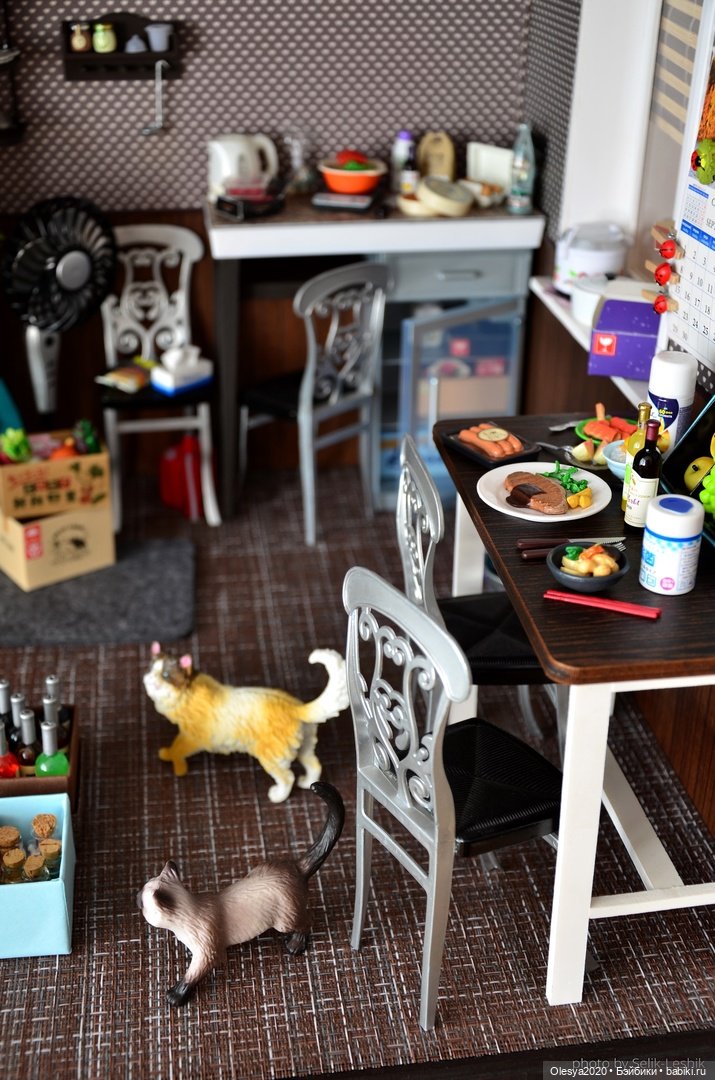 Наша любимая кухонька — Кукольная миниатюра своими руками: еда (фото 6)