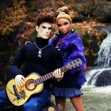 Алекс и Эся на водопадах...