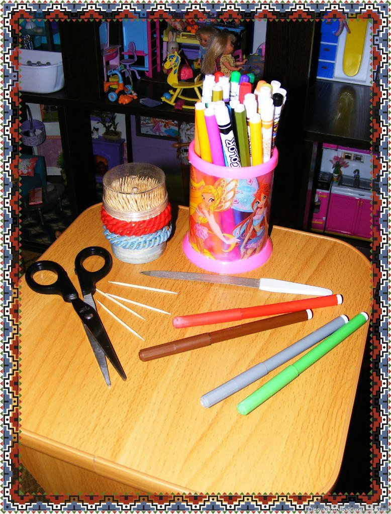 Поделки: Детские рисунки — Кукольная миниатюра своими руками: еда (фото 3)