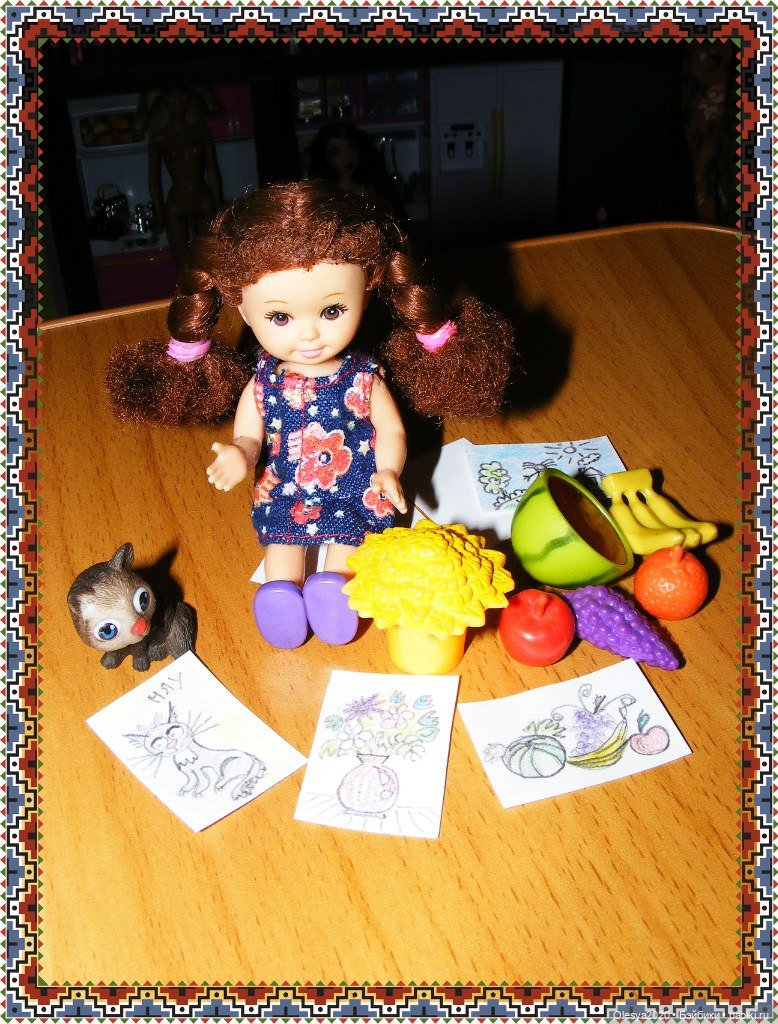 Поделки: Детские рисунки — Кукольная миниатюра своими руками: еда (фото 8)