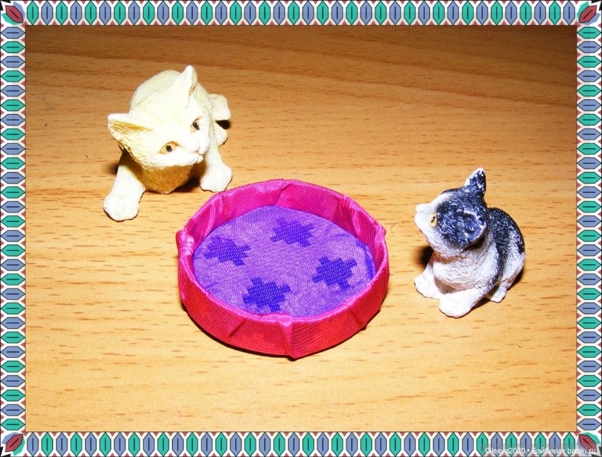 Поделки: Лежанка для котика