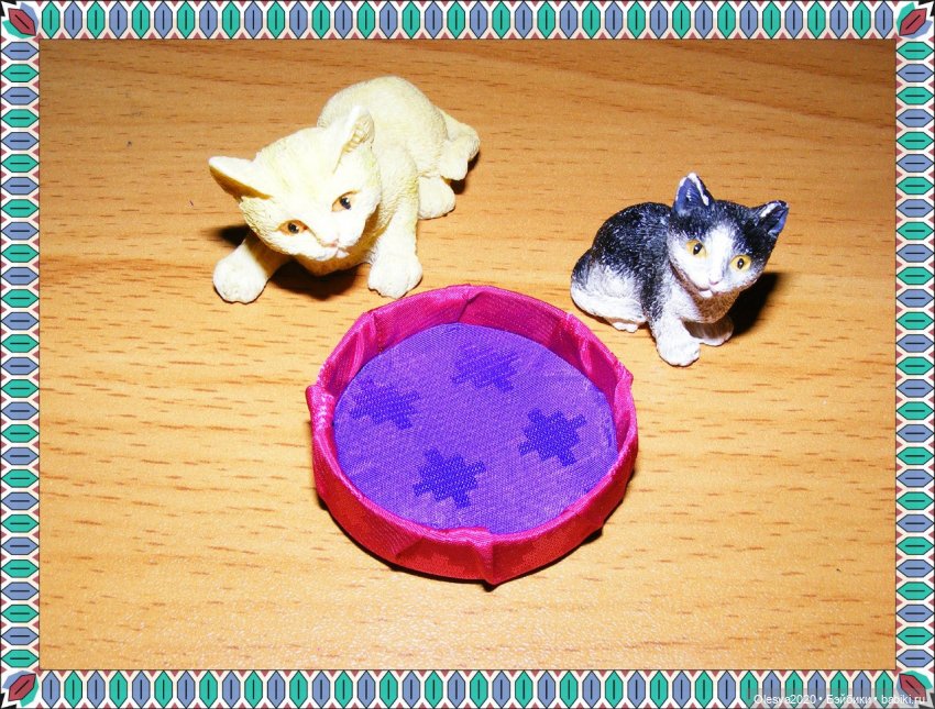 Поделки: Лежанка для котика