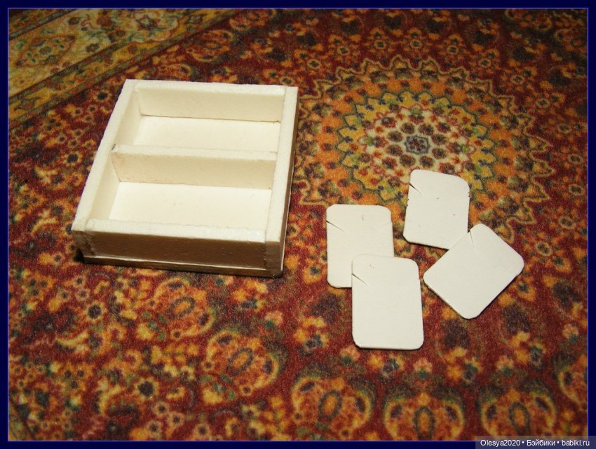 Поделки: Коробка с нитками (фото 4)