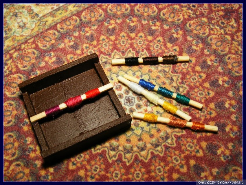 Поделки: Коробка с нитками (фото 9)