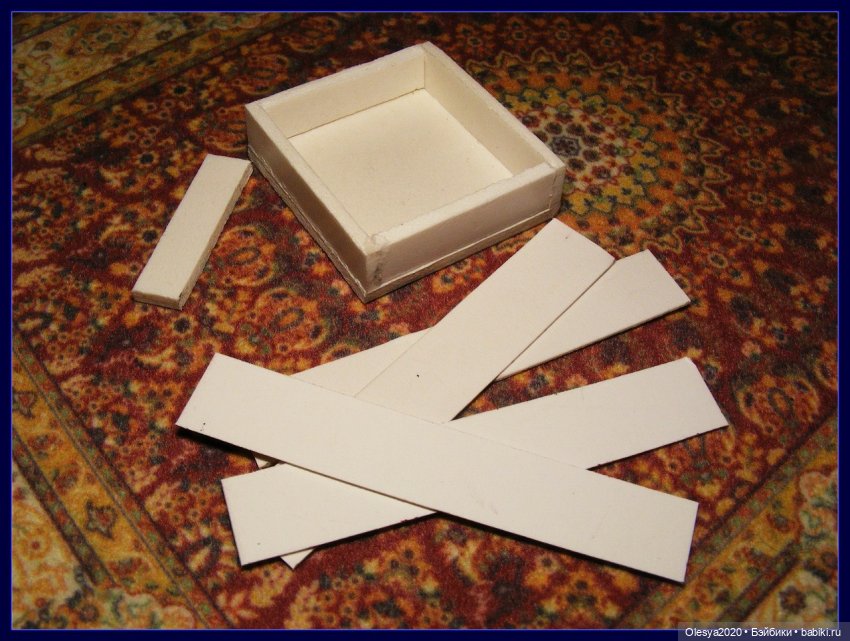 Поделки: Коробка с нитками (фото 3)