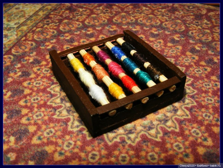 Поделки: Коробка с нитками