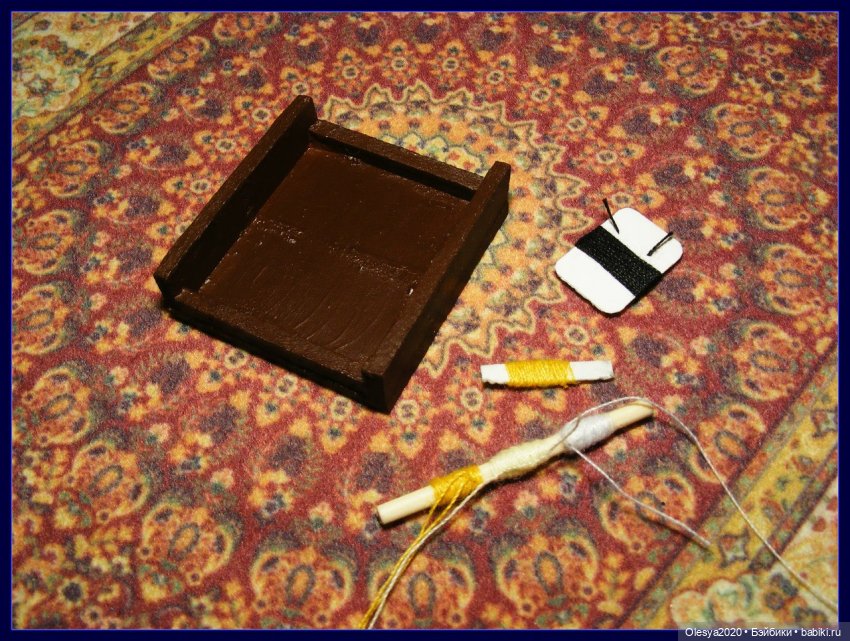 Поделки: Коробка с нитками (фото 5)