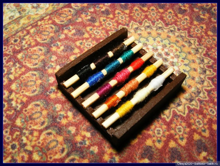 Поделки: Коробка с нитками