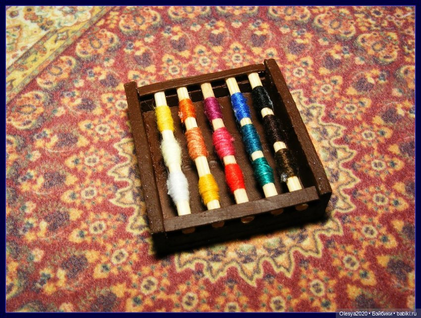 Поделки: Коробка с нитками