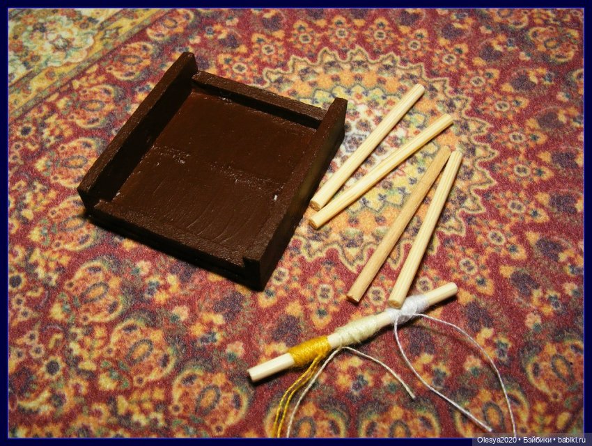 Поделки: Коробка с нитками (фото 6)