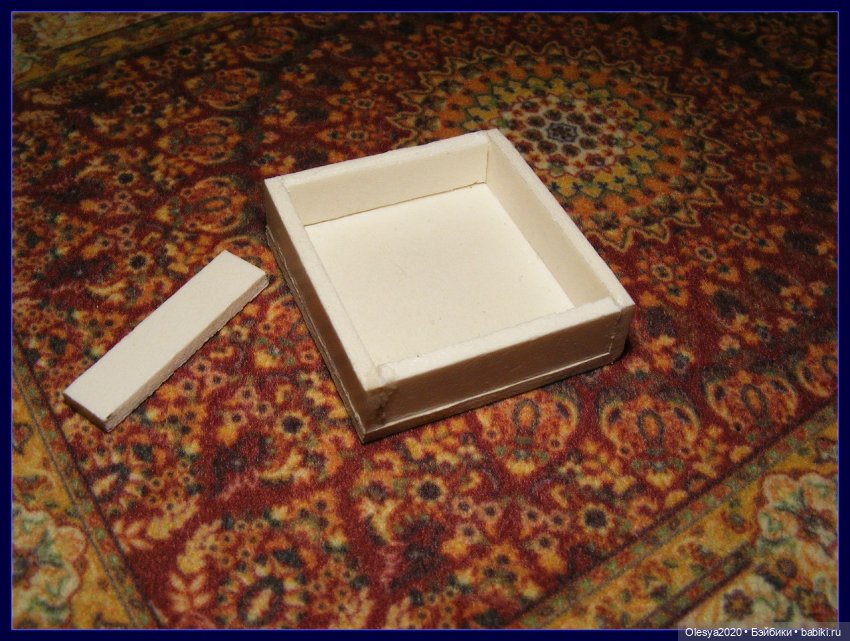 Поделки: Коробка с нитками (фото 2)