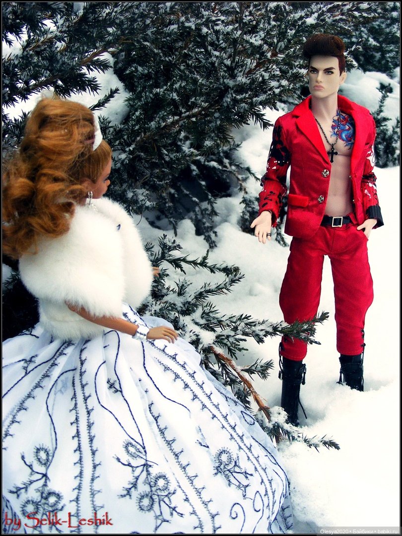 Алекс и Эся в зимнем лесу ❄ (фото 3)