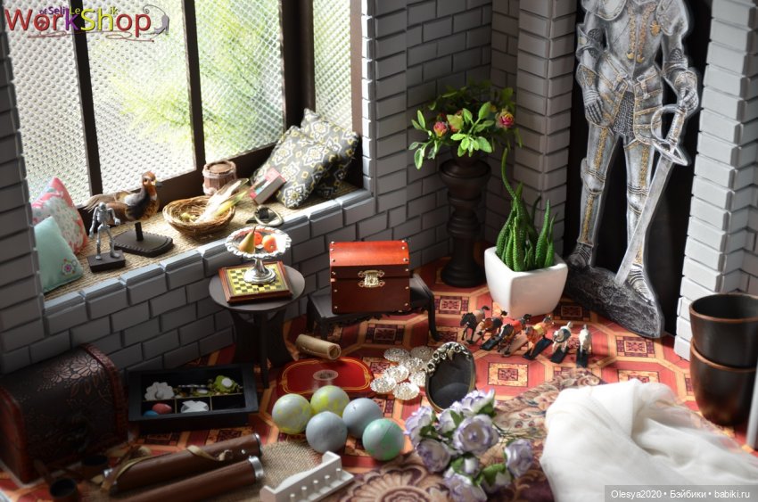 Большая стройка каминного зала во дворце Этельстоун 🏰