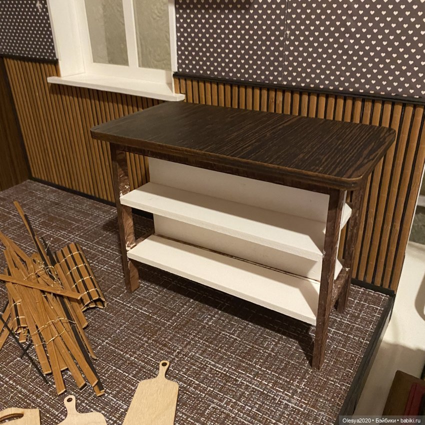 Мастерская 🔨 "Кухонный стол 🍽"