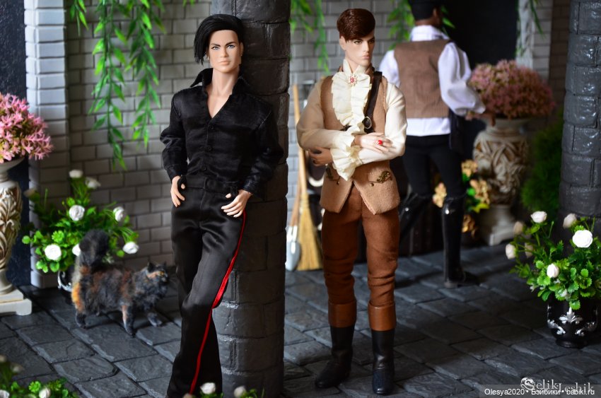 Шигео и Александр в городе