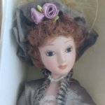 Фарфоровая кукла "Дамы эпохи"