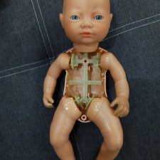 Реставрация шарнирной куклы Famosa