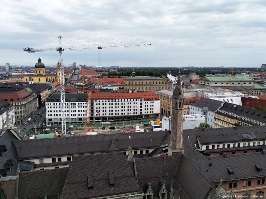 Мюнхен с высоты птичьего полета