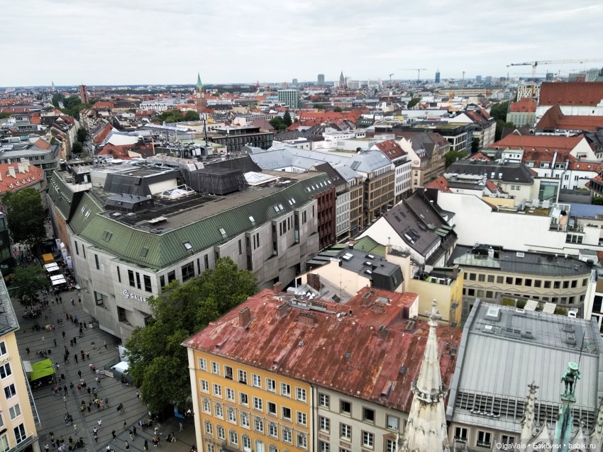 Мюнхен с высоты птичьего полета