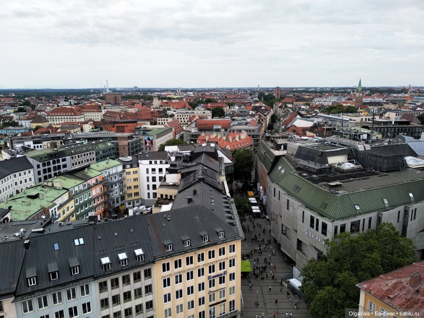 Мюнхен с высоты птичьего полета