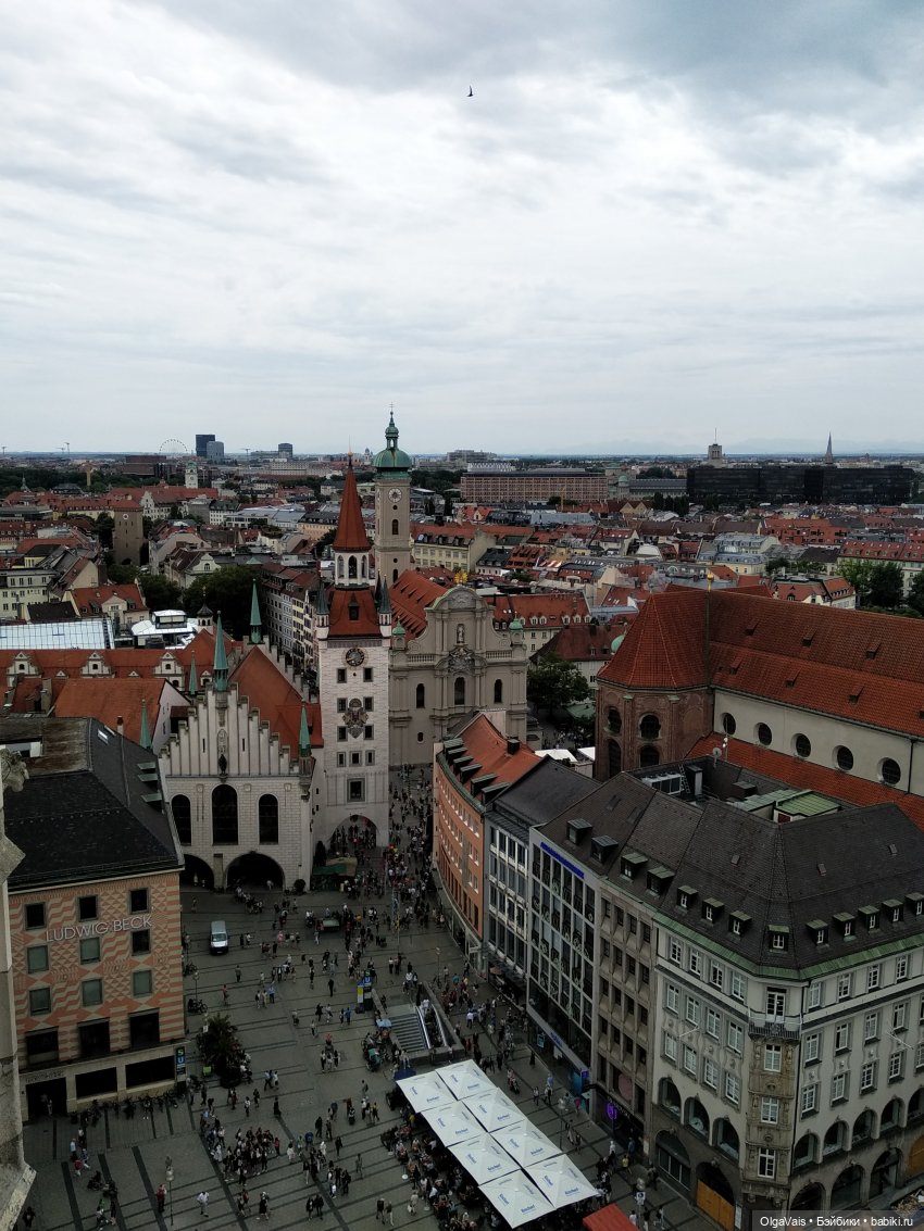 Мюнхен с высоты птичьего полета