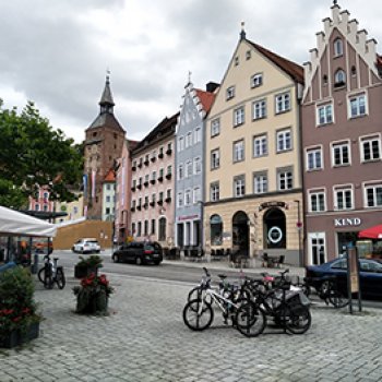 Ландсберг на Лехе -  уголок Романтической дороги Германии