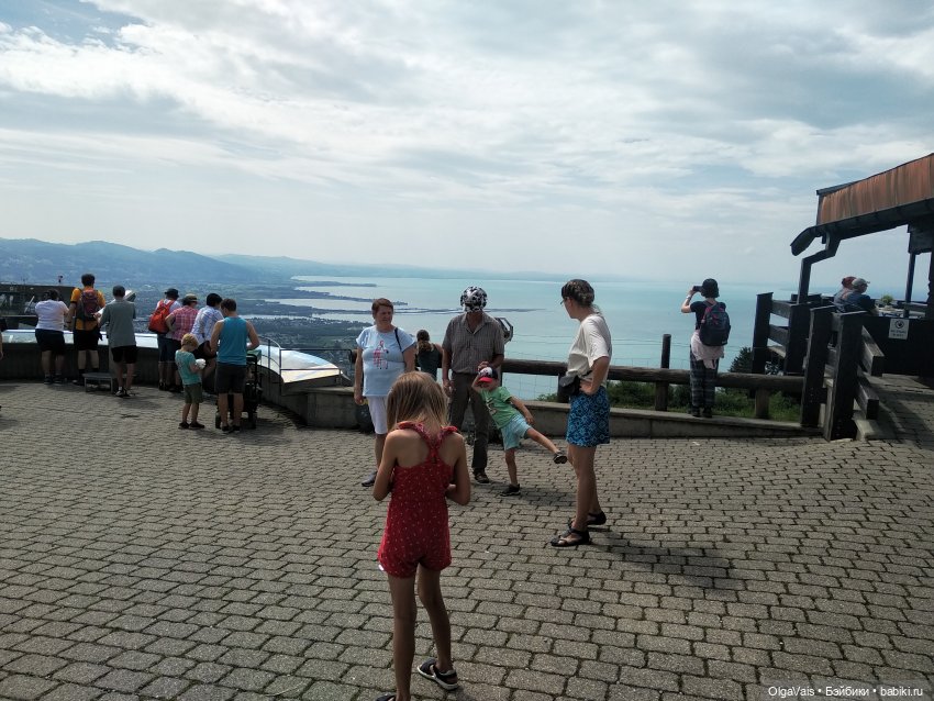 Боденское озеро, австрийские Альпы, Брегенц, гора Пфендер