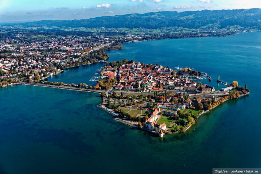 Остров Линдау на Боденском озере - мекка туристов