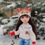 Вязаный комплект для кукол Паола Рейна