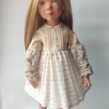 Платье для кукол Zwergnase 50 см