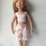 Нижнее винтажное белье для кукол Zwergnase 50 cм