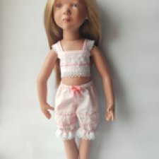 Нижнее винтажное белье для кукол Zwergnase 50 cм