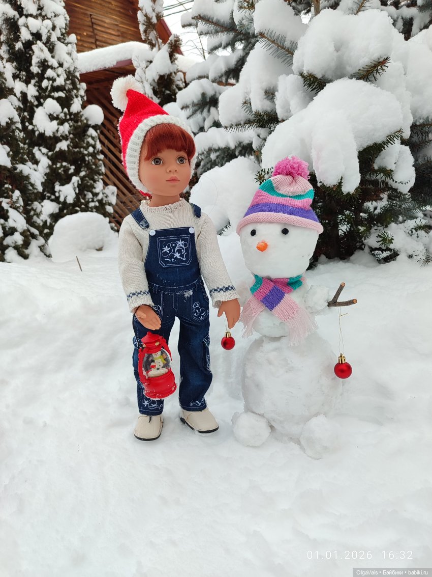 Зимние каникулы — Куклы Gotz (Готц): Ханна (фото 6)