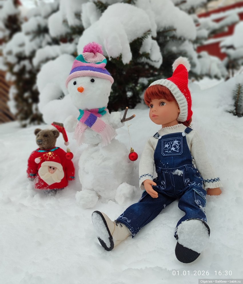 Зимние каникулы — Куклы Gotz (Готц): Ханна (фото 8)