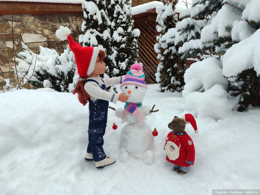 Зимние каникулы — Куклы Gotz (Готц): Ханна (фото 5)