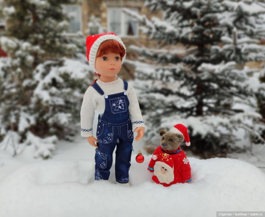 Зимние каникулы — Куклы Gotz (Готц): Ханна (фото 3)