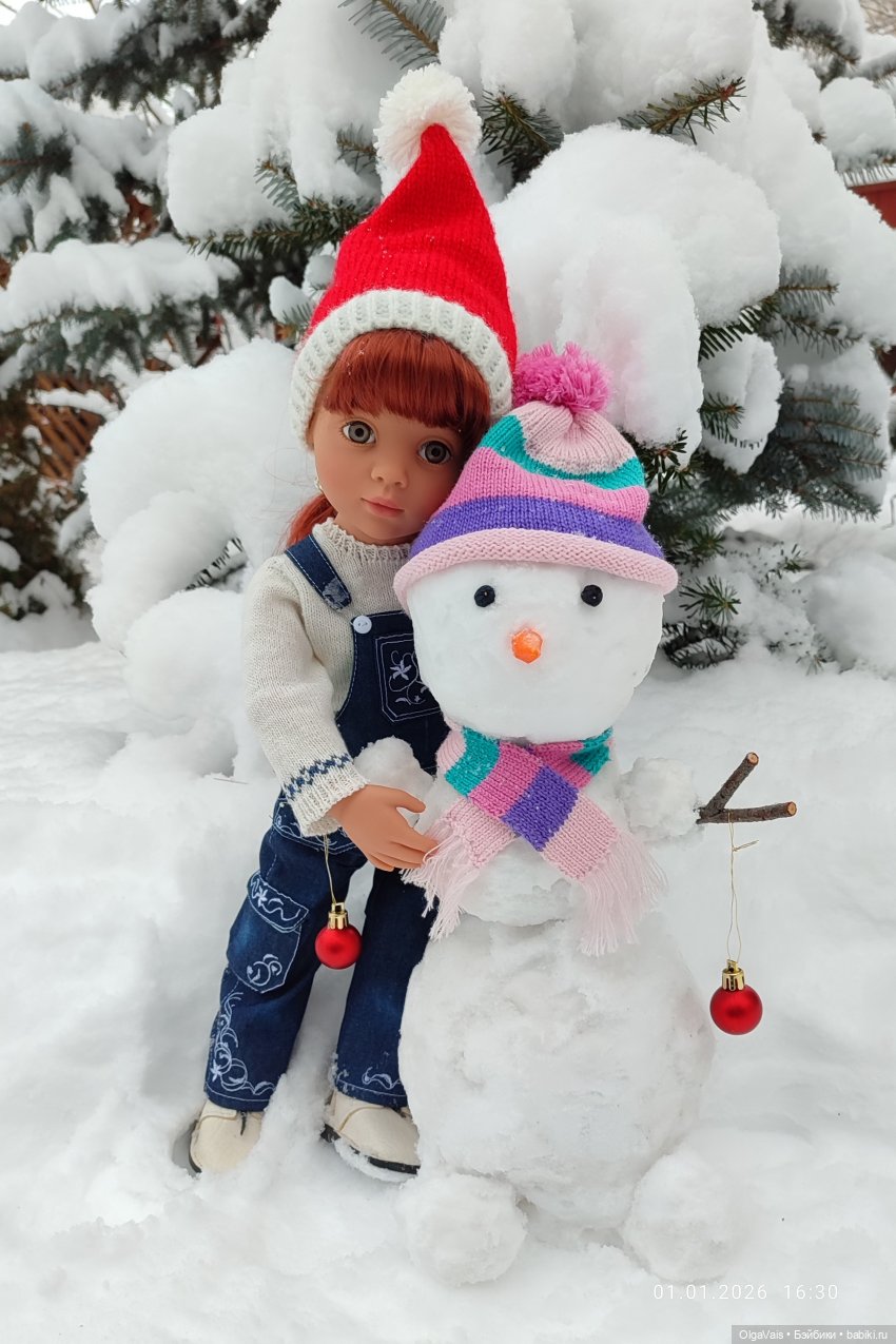 Зимние каникулы — Куклы Gotz (Готц): Ханна (фото 7)
