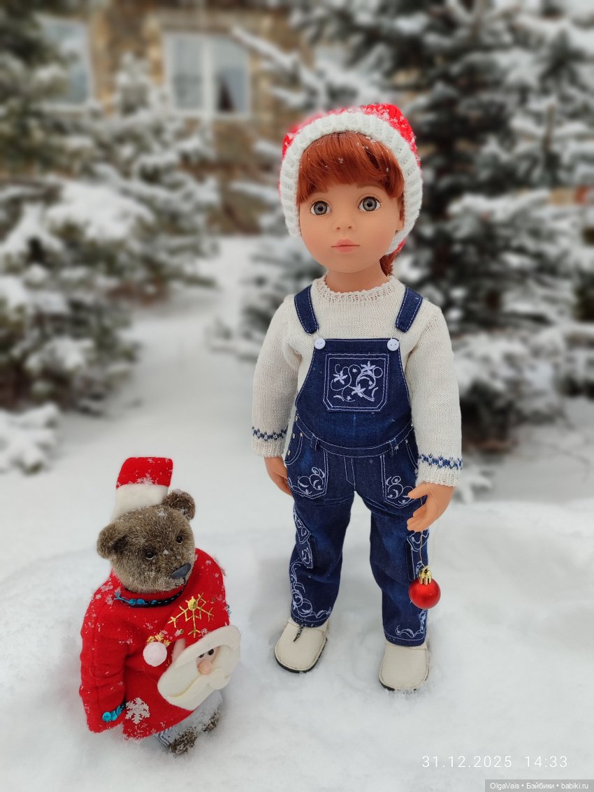 Зимние каникулы — Куклы Gotz (Готц): Ханна (фото 4)