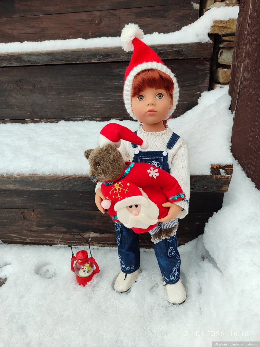 Зимние каникулы — Куклы Gotz (Готц): Ханна (фото 2)