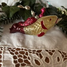Золотая рыбка Елочная игрушка Сказка