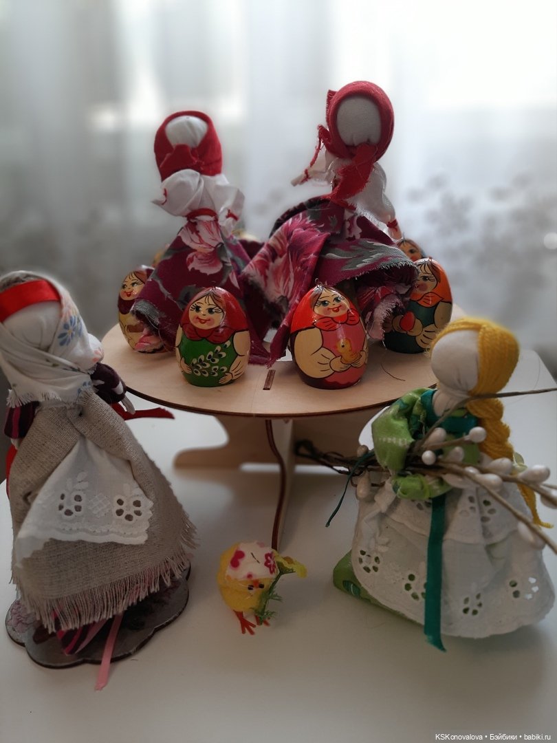 Наши Пасхальные куколки — Традиционная народная кукла: мотанка (фото 2)