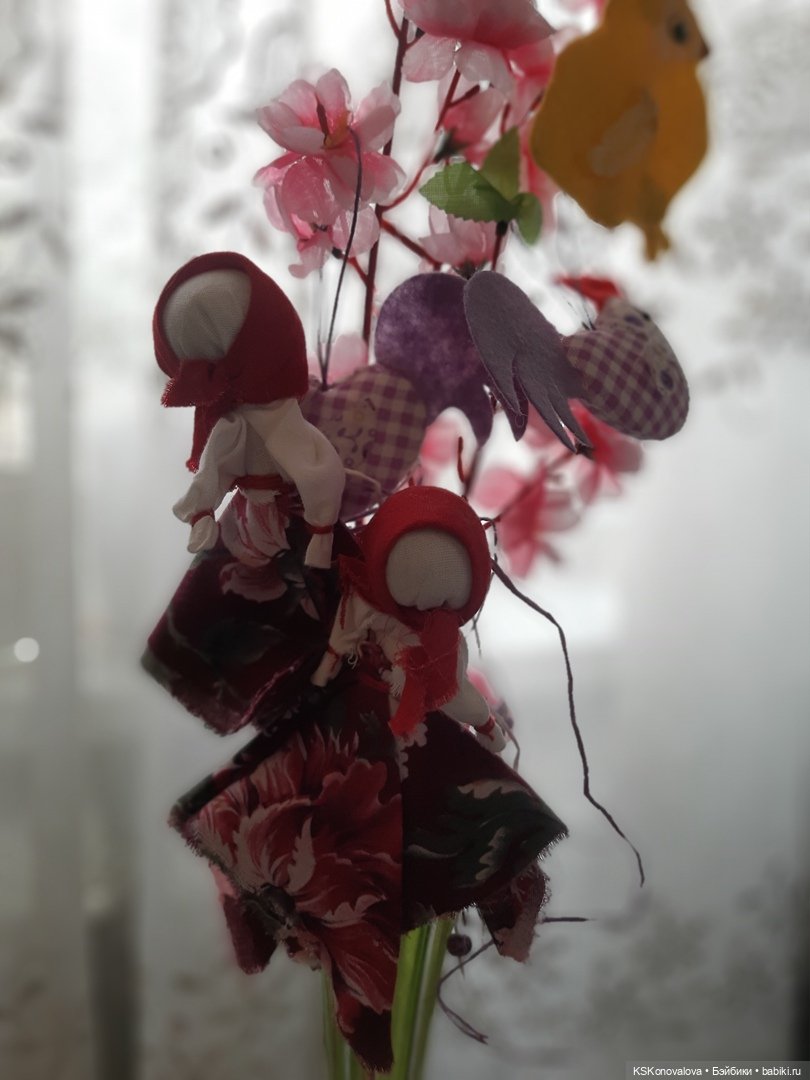 Наши Пасхальные куколки — Традиционная народная кукла: мотанка