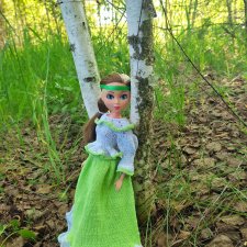 В России небо синее! После конкурса "Народный костюм"