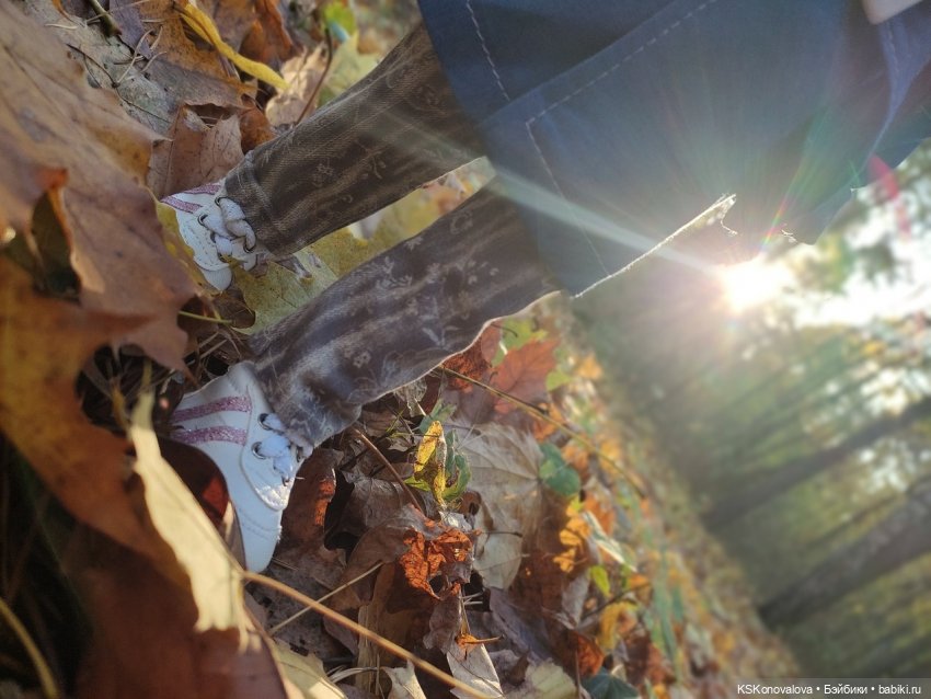 Свершилось - Первая в её жизни прогулка