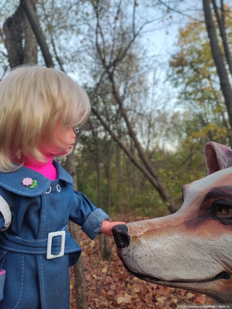 Свершилось - Первая в её жизни прогулка