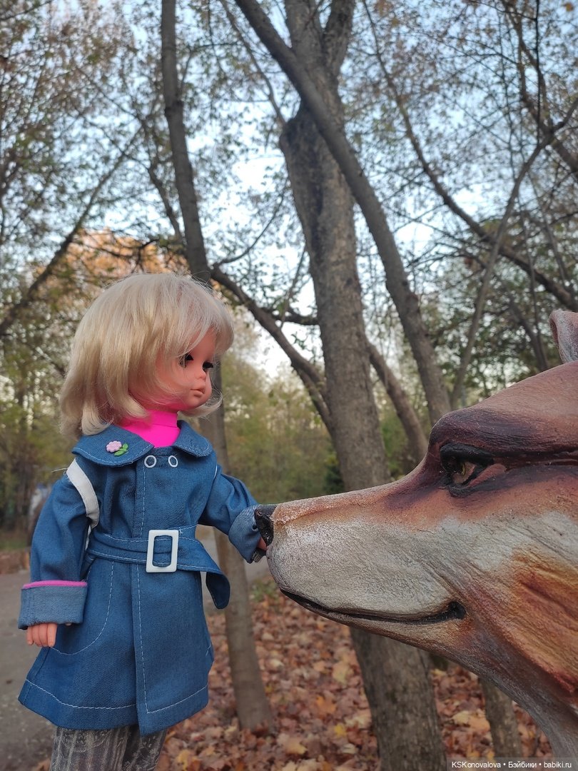 Свершилось - Первая в её жизни прогулка