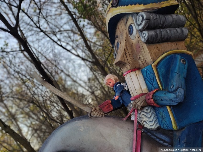 Свершилось - Первая в её жизни прогулка