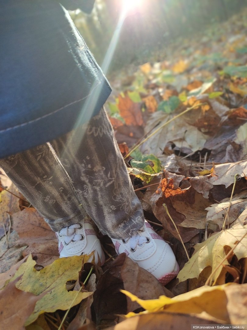 Свершилось - Первая в её жизни прогулка