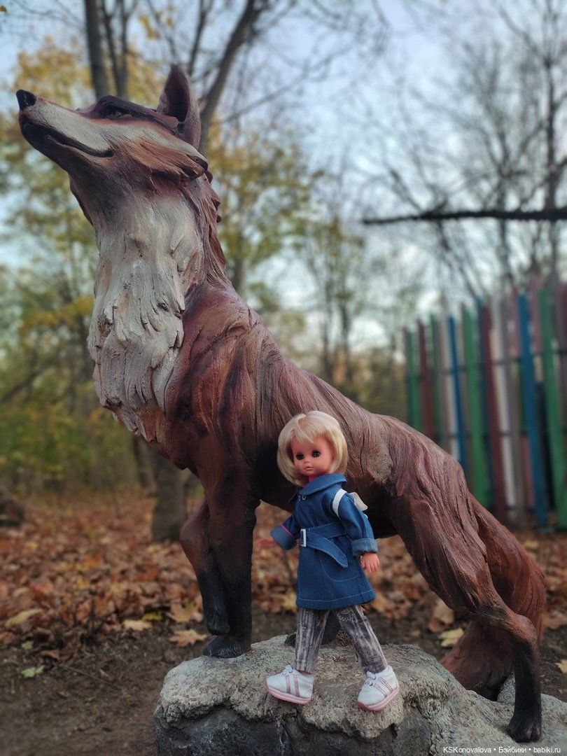 Свершилось - Первая в её жизни прогулка